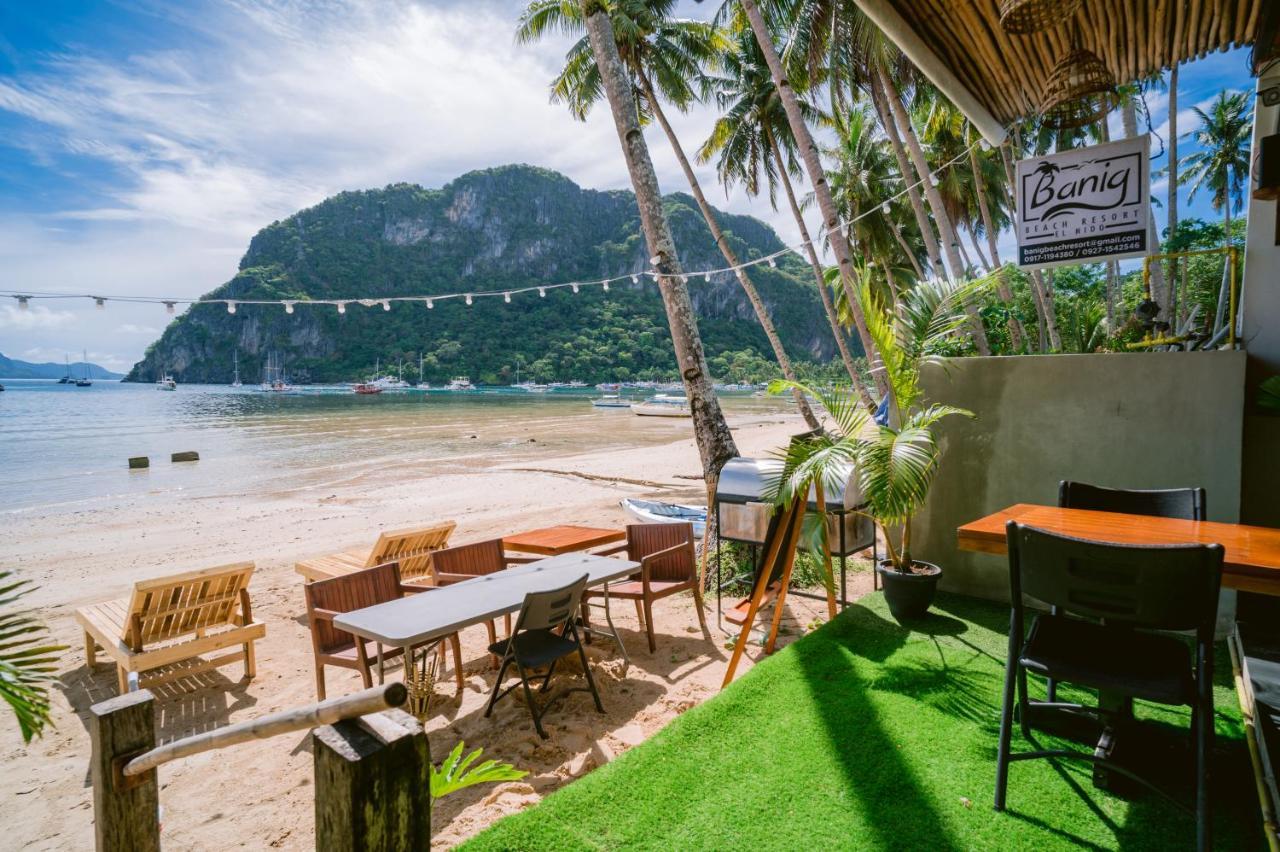 Banig Beach Resort エルニド エクステリア 写真